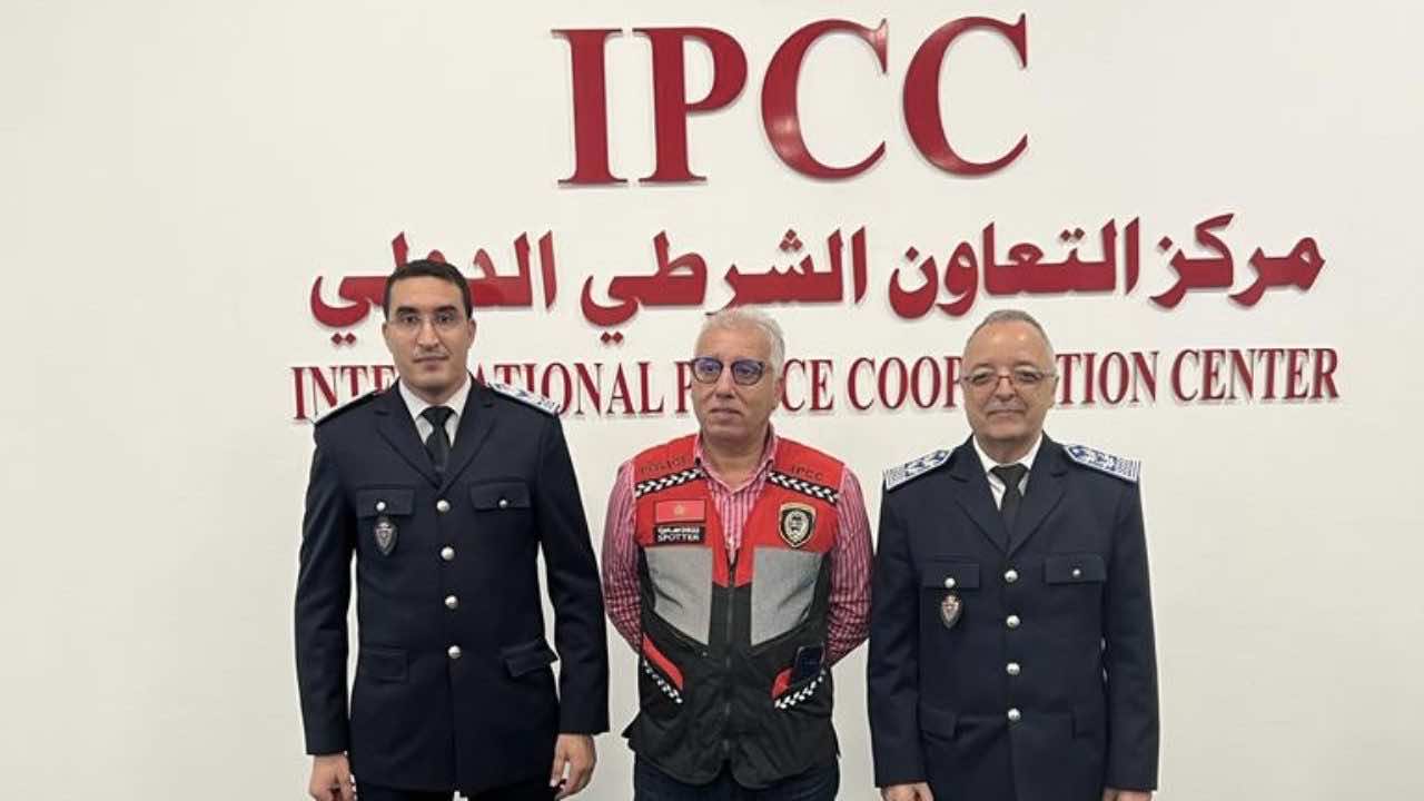 بعثة أمنية مغربية