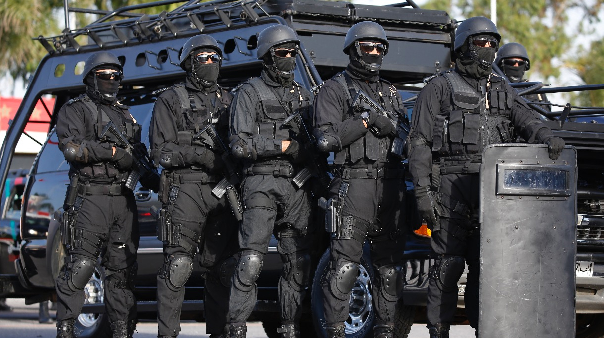 شرطة مكافحة الارهاب المغربية