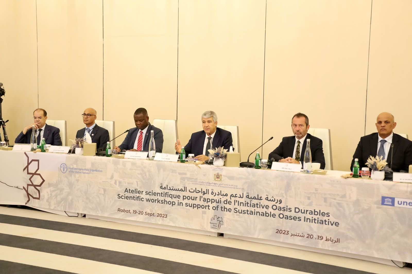 ورشة علمية لدعم مبادرة الواحات المستدامة