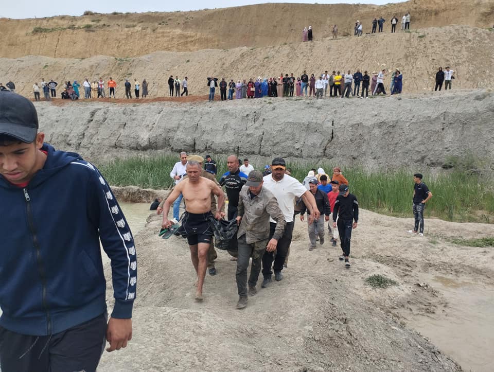 انتشال جثة
