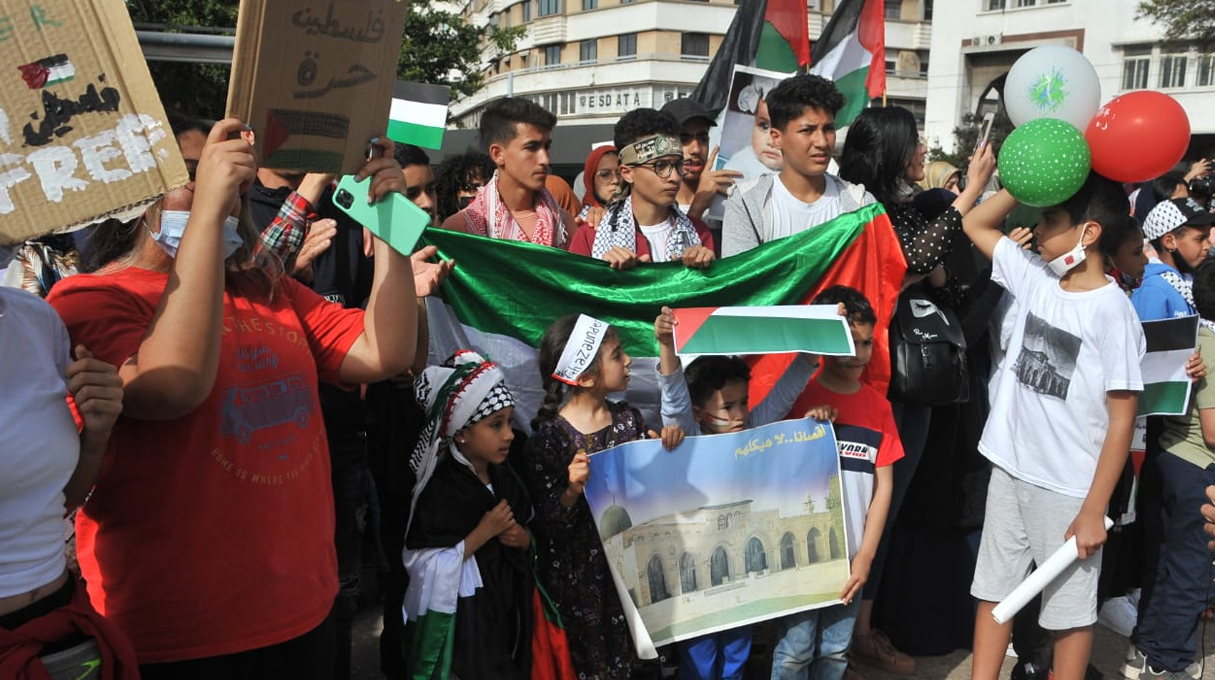 دعم فلسطين