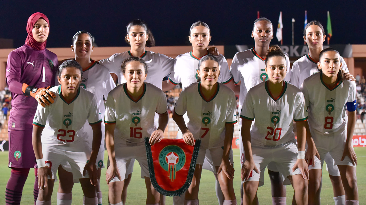 ز المنتخب المغربي النسوي
