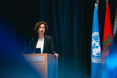 وزير الفلاحة ، منظمة اليونيسكو ، اودري ازولاي