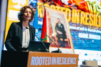 وزير الفلاحة ، منظمة اليونيسكو ، اودري ازولاي