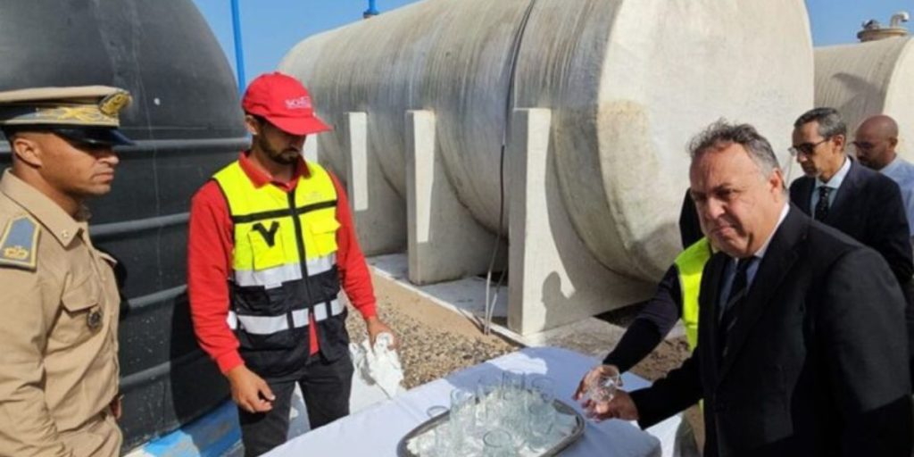 محطتين لتحلية المياه