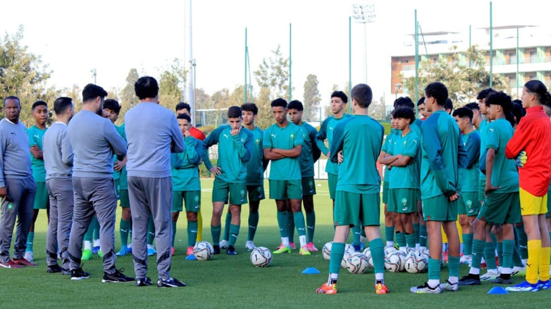 المنتخب المغربي لأقل من 15 سنة