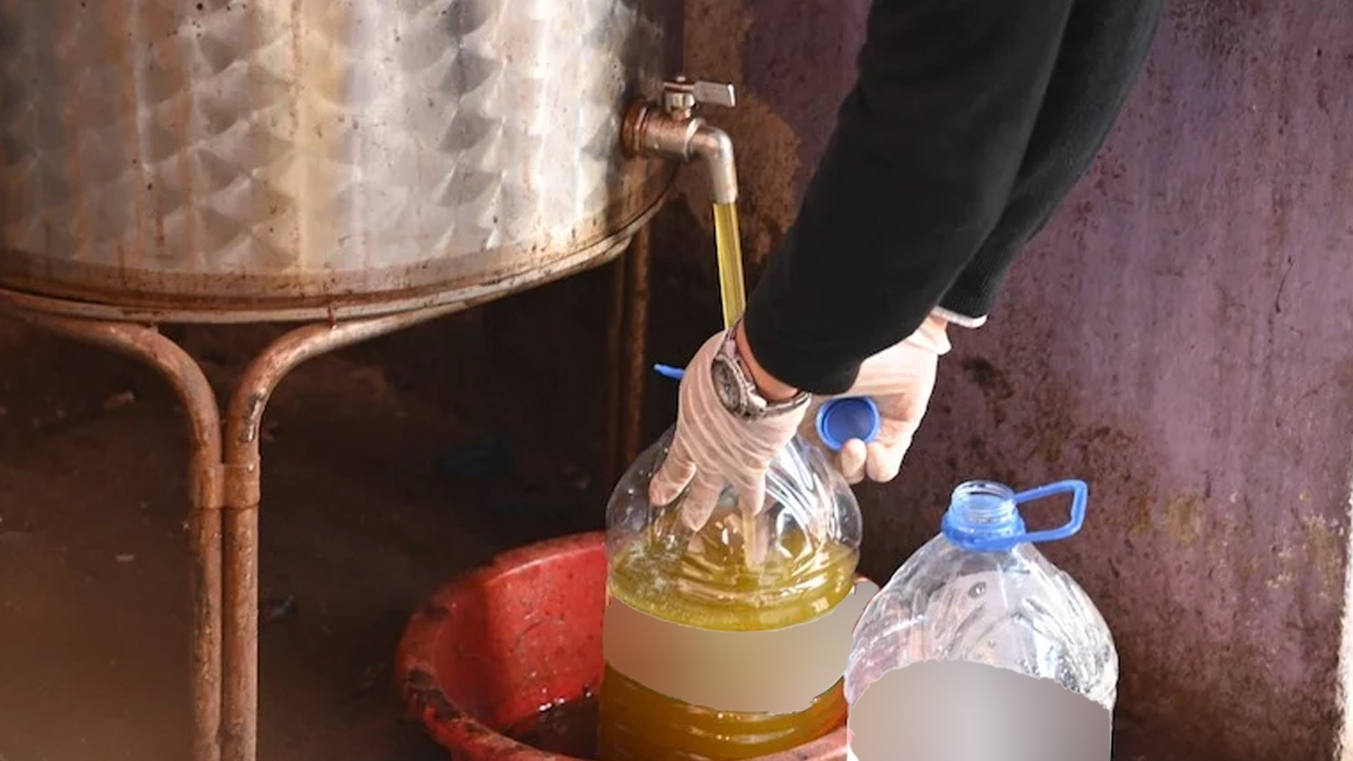 زيت زيتون مغشوشة