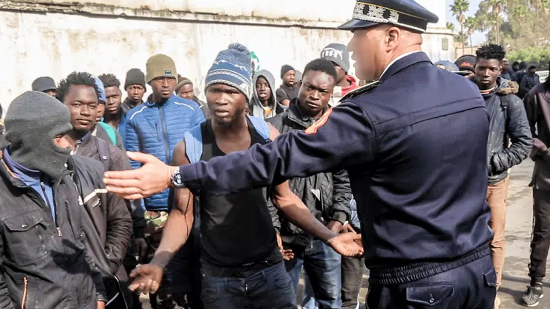 مهاجرين أفارقة