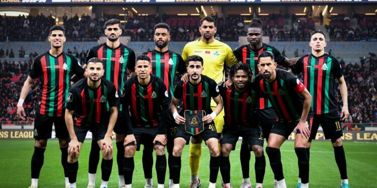 بعد يوم راحةالجيش الملكي يستعد لمباراة نهضة بركان