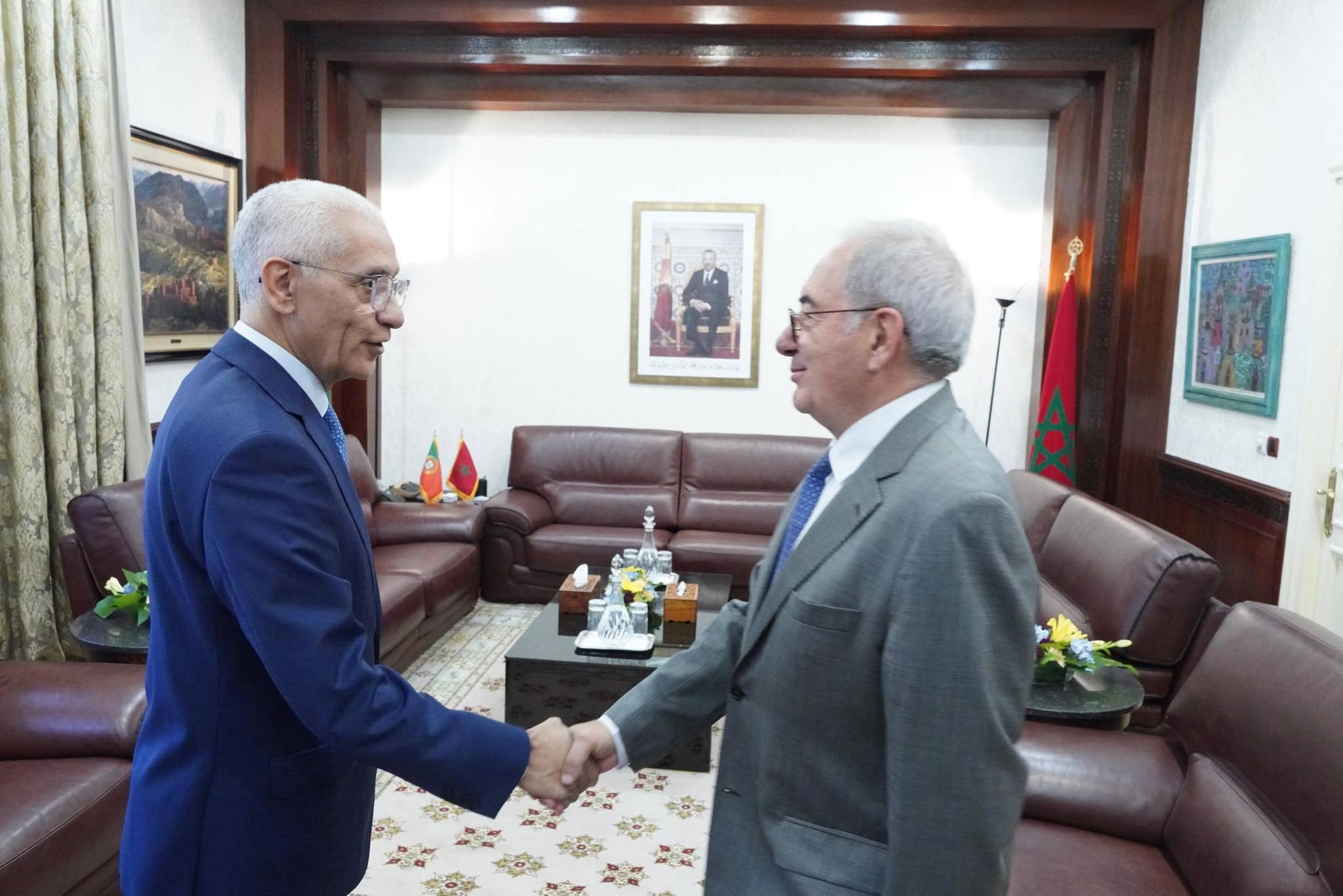 – العلمي يتباحث مع رئيس لجنة الشؤون الخارجية والجاليات البرتغالية – سياسة